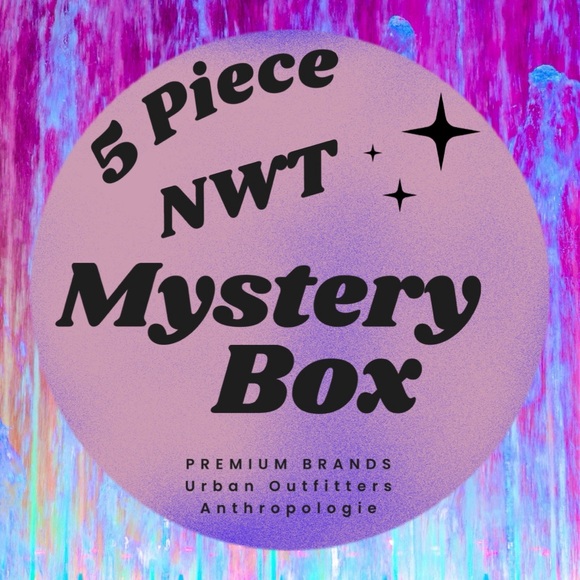 5 Piece New With Tags Mystery Box Anthropologie Urban Outfitters J Crew Boutique - Picture 1 of 10